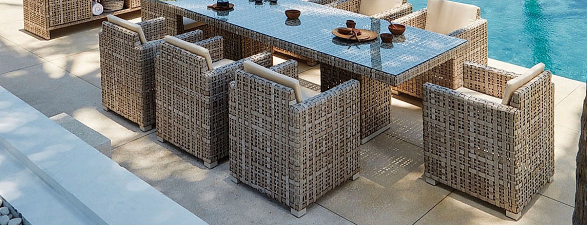 Sentetik rattan mobilyaların özellikleri ve bakımı